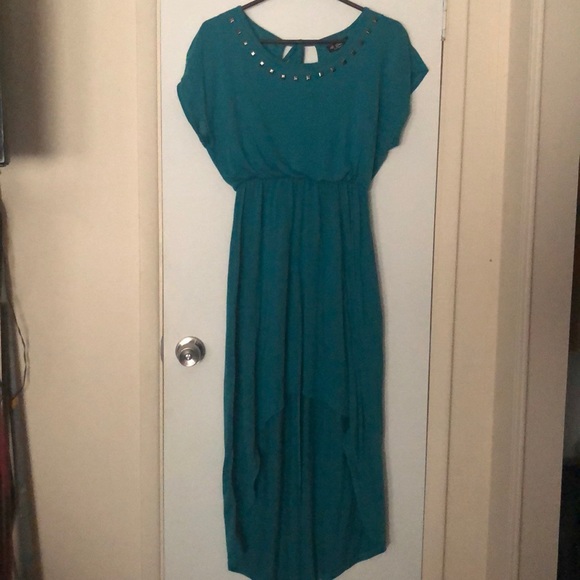 Delirious Dresses & Skirts - Delirious Los Angeles green Asymmetrical dress